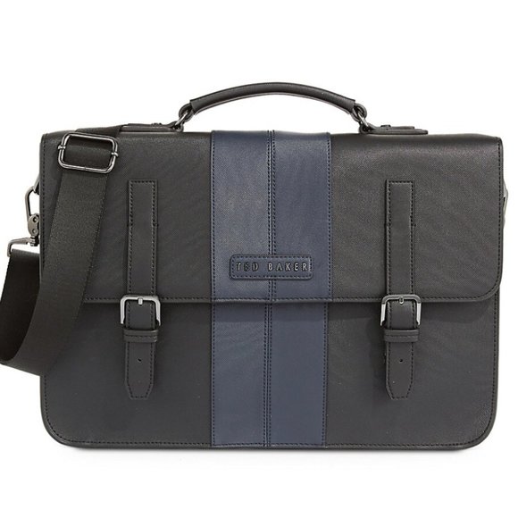 Ted Baker London Twill Satchel Bag - Picture 1 of 8